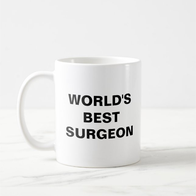 Mug Meilleur chirurgien du monde (Gauche)