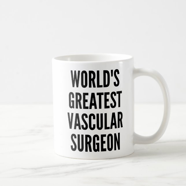 Mug Meilleur Chirurgien Vasculaire du Monde (Droite)