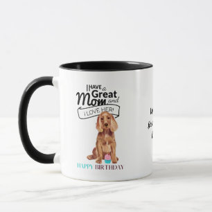 Mug MEILLEUR COCKER SPANIEL DOG MOM Personnalisé