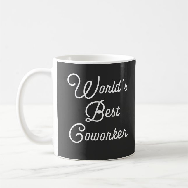 Mug Meilleur collègue au monde (Gauche)
