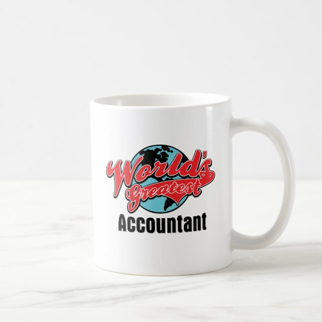 Mug Meilleur comptable au monde (Droite)