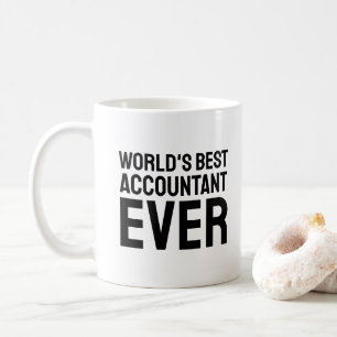 Mug Meilleur comptable au monde Drôle