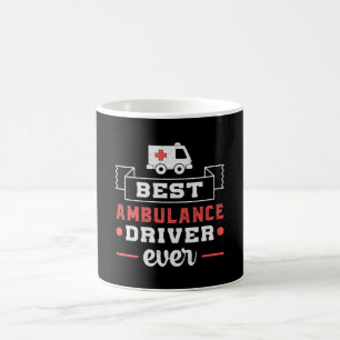 Mug Meilleur conducteur d'ambulance jamais paramétré d