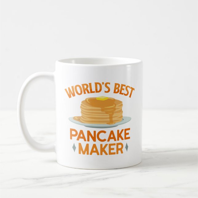 Mug Meilleur créateur de crêpes au monde (Gauche)