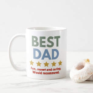Mug MEILLEUR DAD - Amusants, sucrés et soignants recom