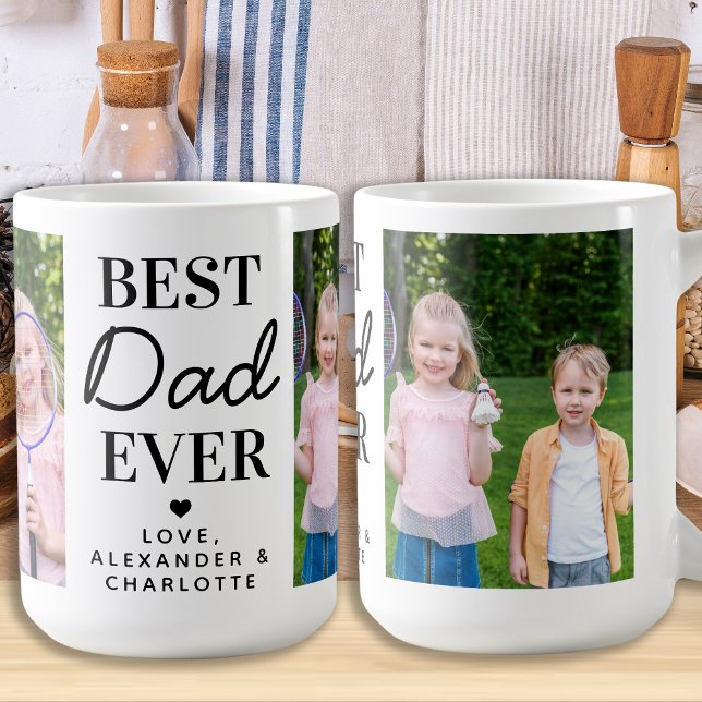 Mug Meilleur DAD jamais personnalisé 2 Fête des pères  (Créateur téléchargé)