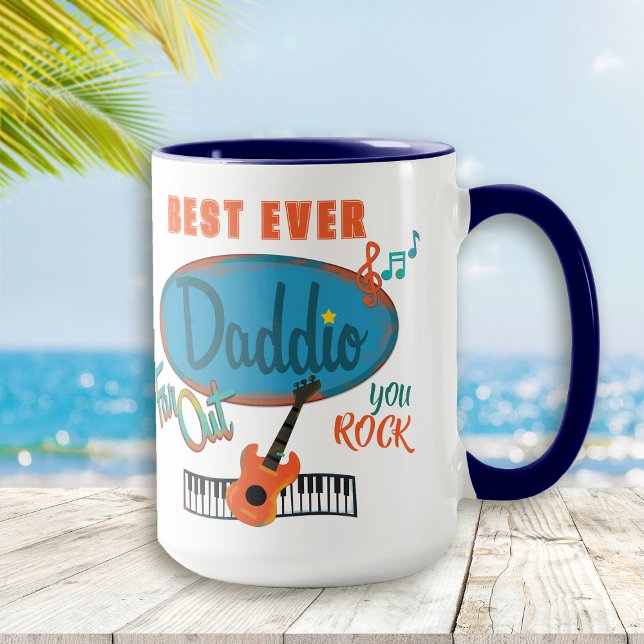 Mug Meilleur Daddio Loin Retro (Créateur téléchargé)