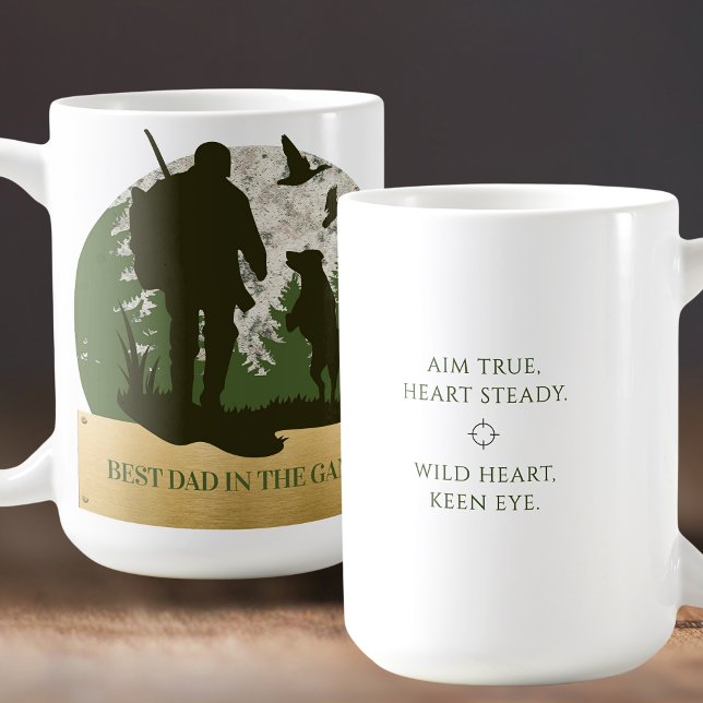 Mug Meilleur dans le jeu cadeau personnalisé (Best in The Game Trendy Camo Hunting Quote Mug. Available in a variety of colors & styles)