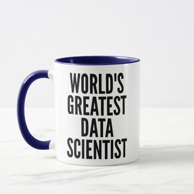 Mug Meilleur Data Scientist du monde (Gauche)