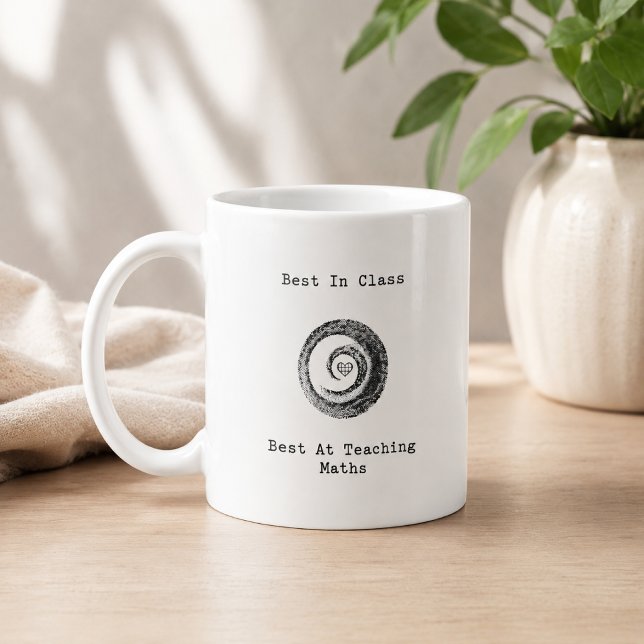 Mug Meilleur de sa catégorie pour l'excellence en ense (Créateur téléchargé)