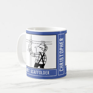 Mug Meilleur dessin de scaffeur avec Name Choice.