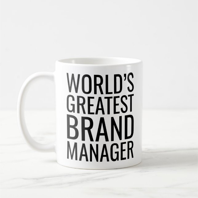 Mug Meilleur Directeur de Marque du Monde (Gauche)