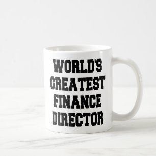 Mug Meilleur directeur financier au monde