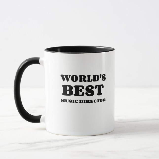 MUG MEILLEUR DIRECTEUR MUSICAL DU MONDE (Gauche)
