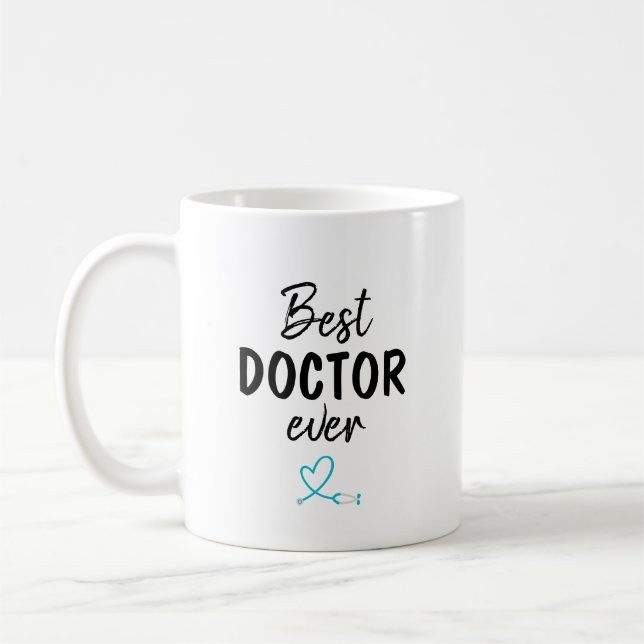 Mug Meilleur Docteur jamais (Gauche)