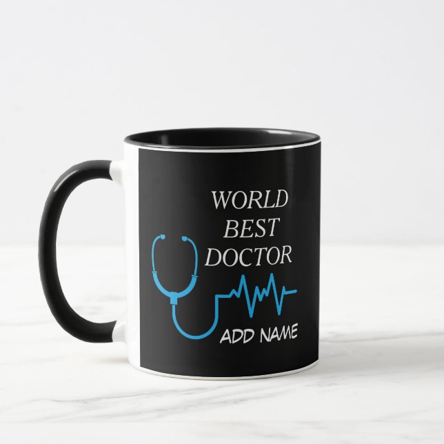 Mug Meilleur Docteur jamais apprécié le plus grand Doc (Gauche)
