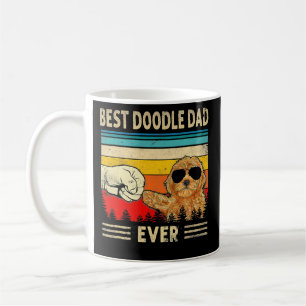 Mug Meilleur Doodle Papa Jamais Goldendoodle Chien Pap