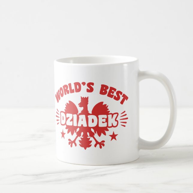 Mug Meilleur Dziadek du monde (Droite)