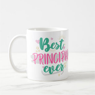 Mug Meilleur(e) Principal(e) de tous les temps, Merci 