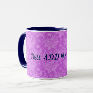 Mug Meilleur élégant Floral Moderne