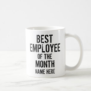 MUG MEILLEUR EMPLOYÉ DU MOIS PERSONNALISER 