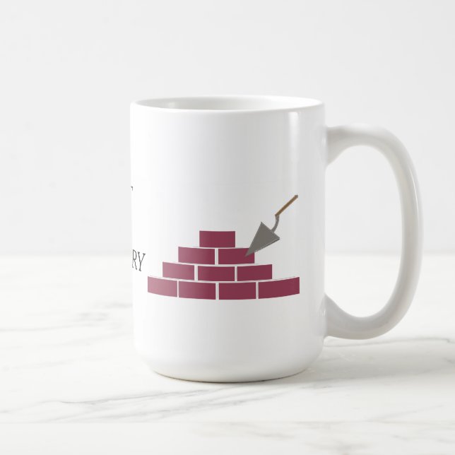 Mug Meilleur en maçonnerie et pose de briques (Droite)