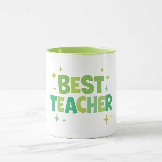 Mug Meilleur Enseignant (Centre)