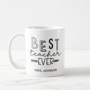 Mug Meilleur Enseignant - Appréciation de l'enseignant