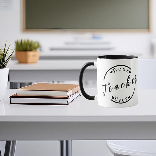 Mug Meilleur enseignant de tous les temps (Créateur téléchargé)