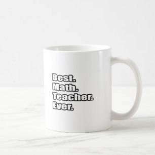 Mug Meilleur enseignant en mathématiques