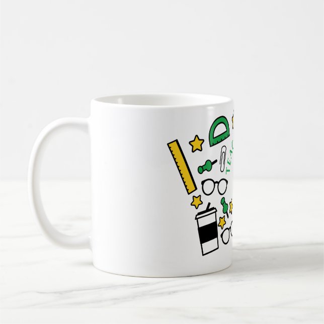 Mug Meilleur Enseignant Jamais (Gauche)