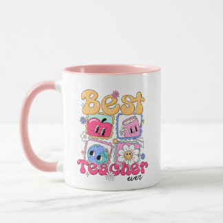 Mug Meilleur Enseignant Jamais Nom Personnalisé Appréc