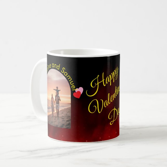 Mug Meilleur ensemble nom éditable | Photo d'arche per (Devant gauche)