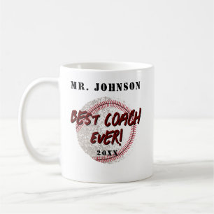 Mug Meilleur Entraîneur - Baseball