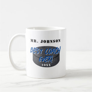 Mug Meilleur entraîneur de hockey sur glace