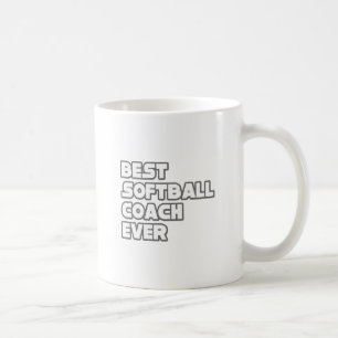 Mug Meilleur entraîneur de softball jamais vu