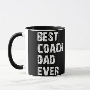 Mug Meilleur entraîneur papa toujours Sport Fête des p