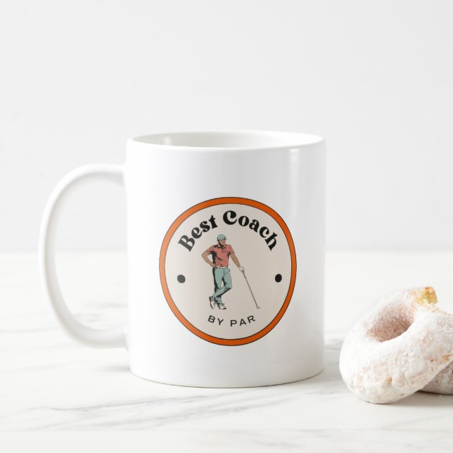 Mug - Meilleur entraîneur par Par (Avec donut)