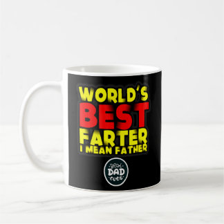 Mug Meilleur Farter du monde de la fête des pères Je v