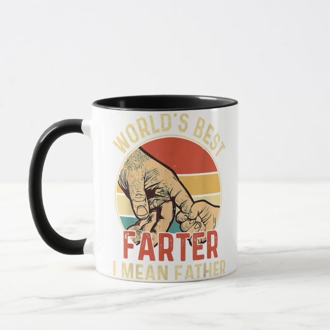 Mug Meilleur Farter du monde Je veux dire Fête des Pèr (Gauche)