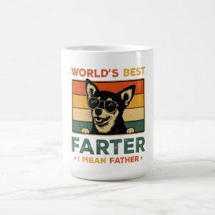Mug Meilleur Farter du monde Je veux dire Père Funny P