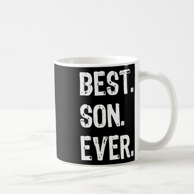 Mug Meilleur Fils Jamais Drôle Cool de famille (Droite)