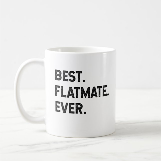 Mug Meilleur Flatmate jamais (Gauche)