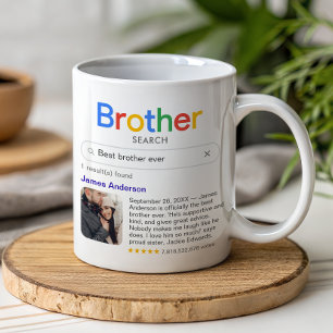 Mug Meilleur Frère du Monde Résultats de Recherche Pho