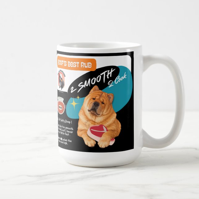 MUG MEILLEUR FROTTE DE BOOP - REÇETTE DE CHOW LISSÉE M (Droite)
