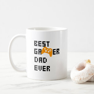 Mug Meilleur Gamer Papa Jeu Drôle Jamais Drôle Papa