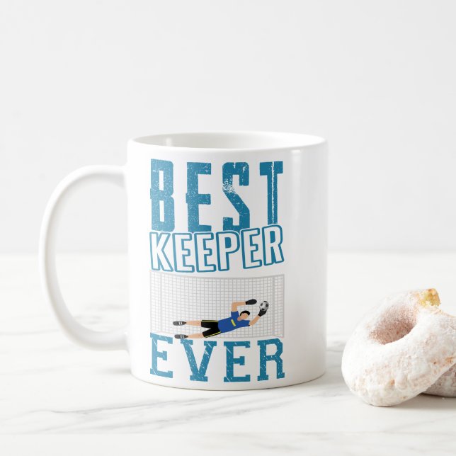 Mug Meilleur gardien jamais (Avec donut)