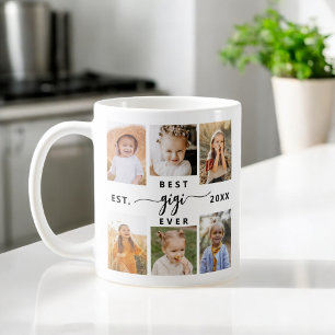 Mug Meilleur GiGi Ever - Collage photo pour petits enf