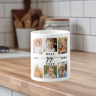 Mug Meilleur GiGi Ever - Collage photo pour petits enf