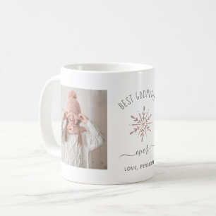 Mug Meilleur Godmère jamais deux Rose photo Gold Snowf
